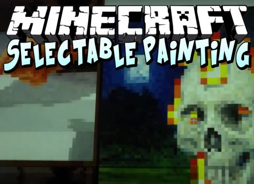 Selectable Painting Mod for Minecraft