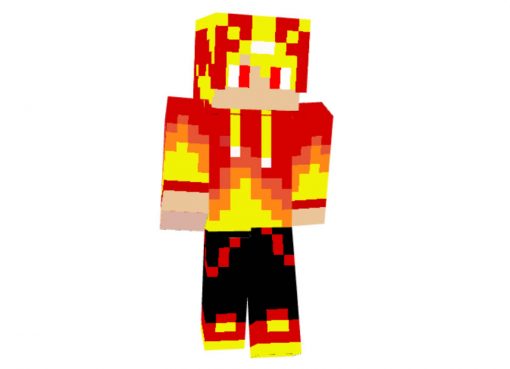 Fireboy Skin for Minecraft Game