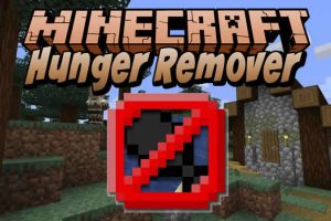 Hunger Remover Mod for Minecraft