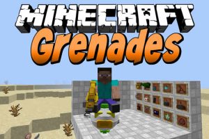 Grenades Mod for Minecraft