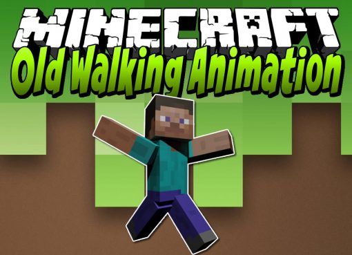 Old Walking Animation Mod for Minecraft