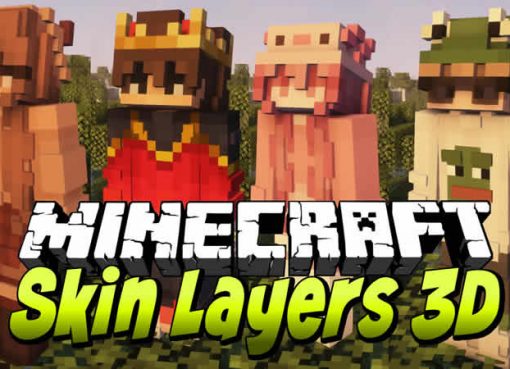 Skin Layers 3D for Minecraft