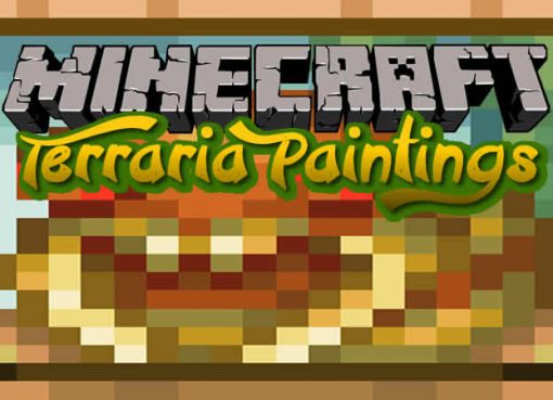Terraria Paintings Mod for Minecraft