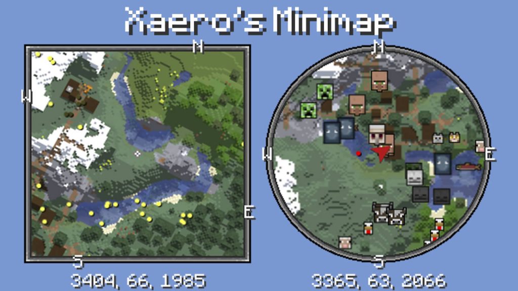 Xaeros Minimap Screenshot