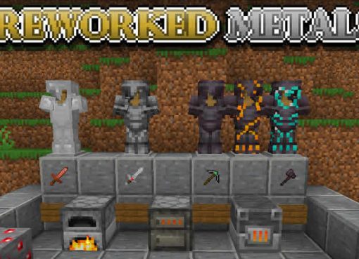 Reworked Metals Mod for Minecraft