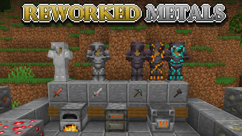 Reworked Metals Mod for Minecraft