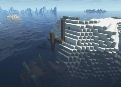 Shipwreck Crashed on the Island Seed for Minecraft