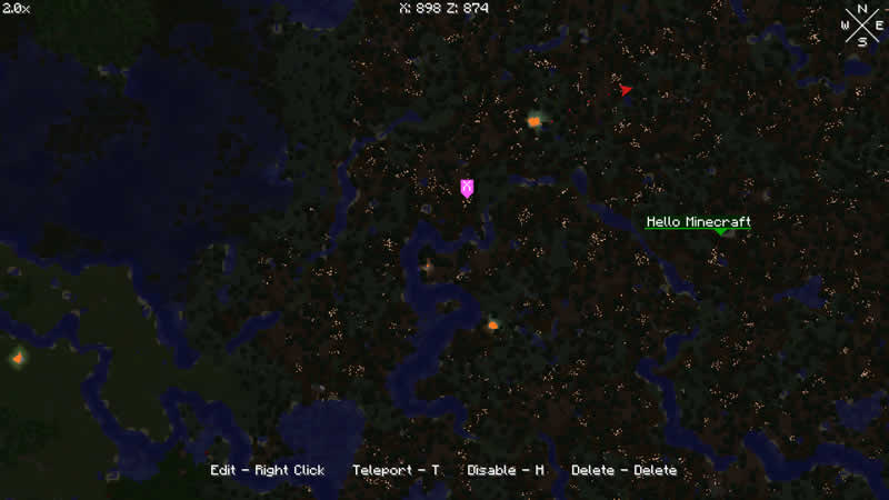 Xaero's World Map Screenshot 3