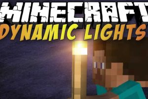 Dynamic Lights Mod for Minecraft
