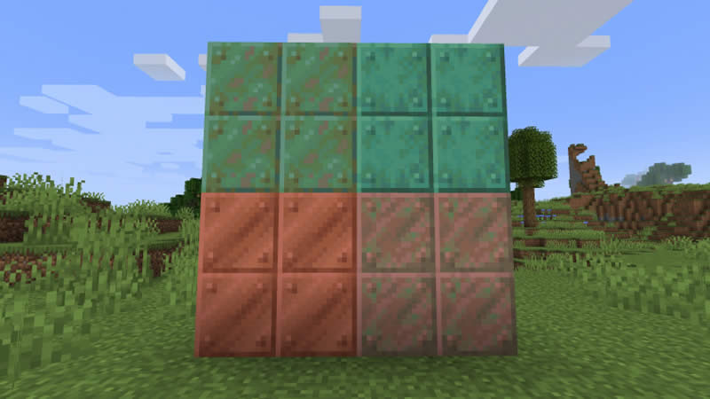 Minecraft 1.17.1 Copper Blocks
