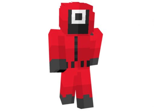 Squid Game Guard Skin for Minecraft
