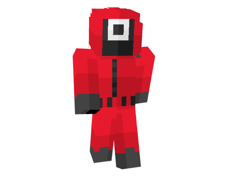 Squid Game Guard Skin for Minecraft