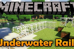 Underwater Rails Mod for Minecraft