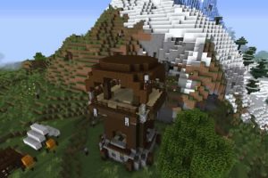 Pillager Outpost and Two Villages Seed for Minecraft