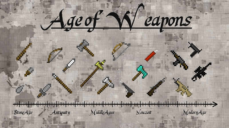 Age of Weapons Mod for Minecraft