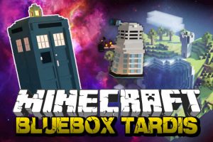 BlueBox Tardis Adventure Mod for Minecraft