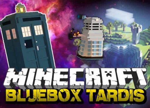 BlueBox Tardis Adventure Mod for Minecraft