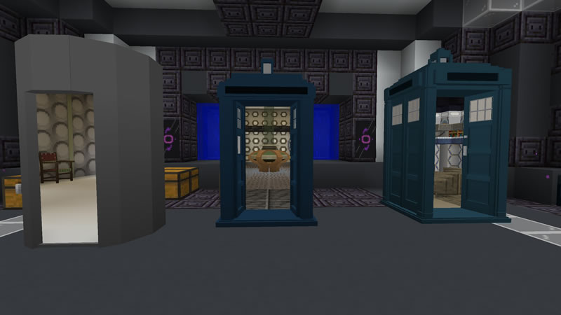 BlueBox Tardis Adventure Mod Screenshot