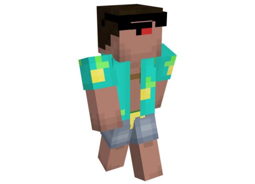 Noob on Holiday Skin for Minecraft