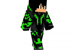 QuantumGreen skin for Minecraft