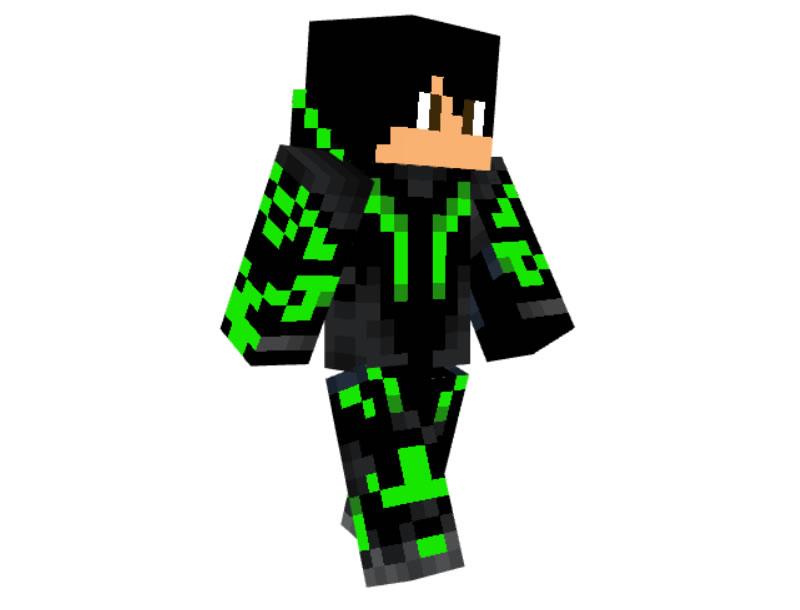 QuantumGreen skin for Minecraft