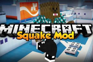 Squake Mod for Minecraft