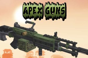 Apex Guns mod for Minecraft