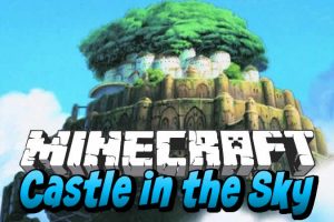 Castle in the Sky Mod for Minecraft