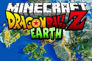 Dragon Ball Z Earth Map for Minecraft