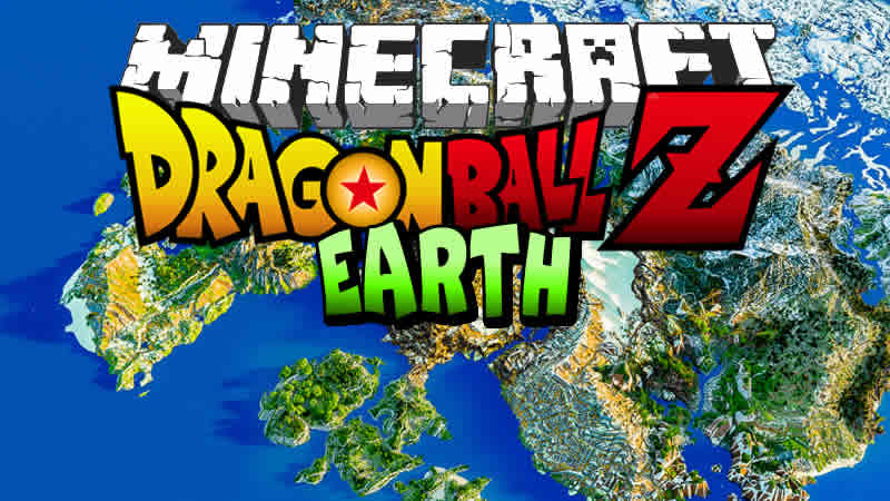 Dragon Ball Z Earth Map for Minecraft