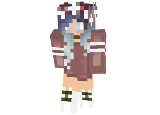 FairyTailLove skin for Minecraft girl