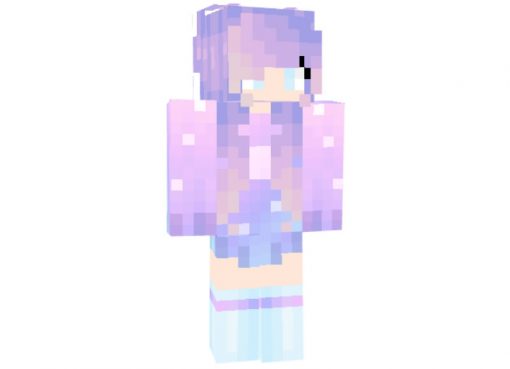 BadAngie skin for Minecraft girl