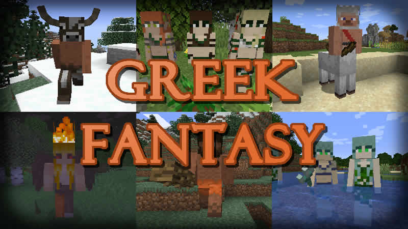 Greek Fantasy Mod for Minecraft