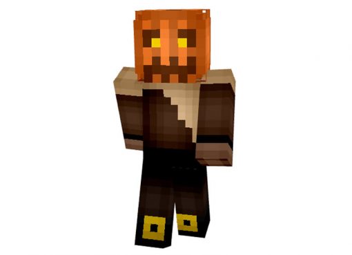 Halloween Scarecrow Skin for Minecraft