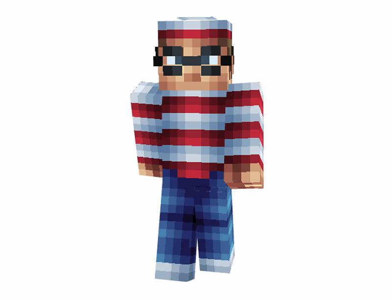 Waldo skin for Minecraft