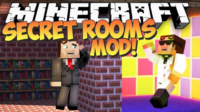 Secret Rooms Mod for Minecraft