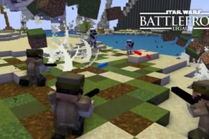 Star Wars Battlefront Map for Minecraft