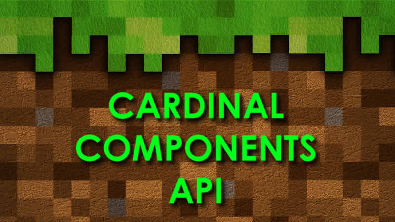 Cardinal Components API for Minecraft