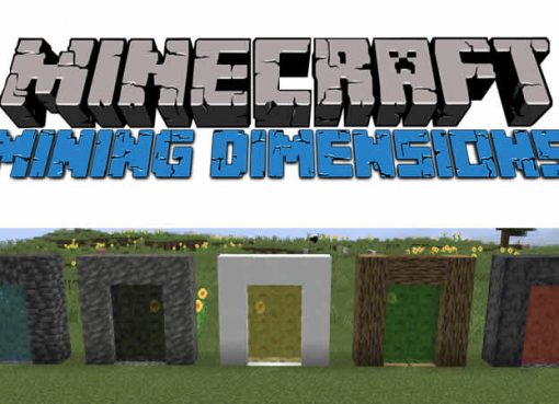 Mining Dimensions Mod for Minecraft