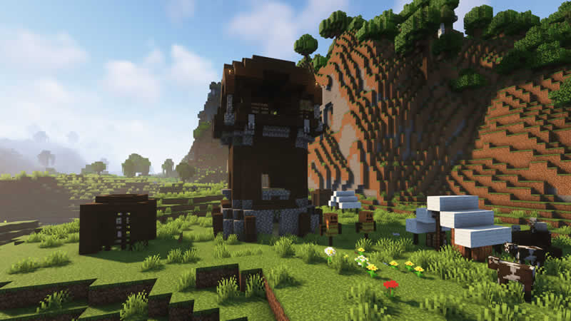 Village Surrounded by Beautiful Jungle Seed Screenshot 3
