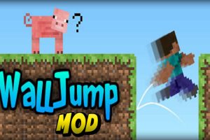 Wall-Jump Mod for Minecraft