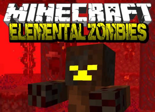 Elemental Zombies Mod for Minecraft