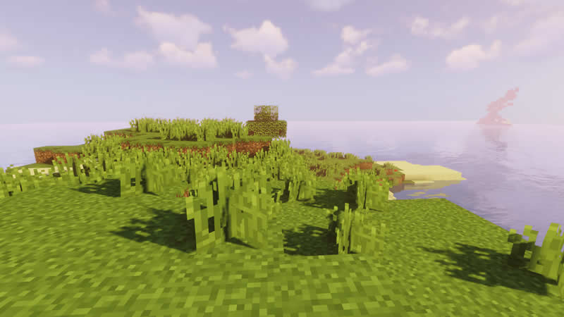 Island With Tree and Pigs Seed Screenshot