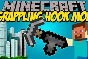 Grappling Hook Mod for Minecraft