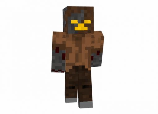 Zombie Brown Skin for Minecraft