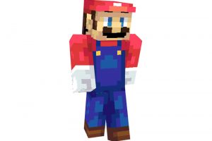 Super Mario Skin for Minecraft