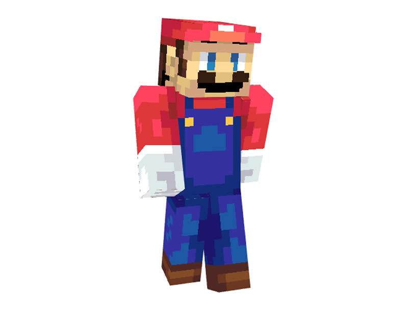 Super Mario Skin for Minecraft