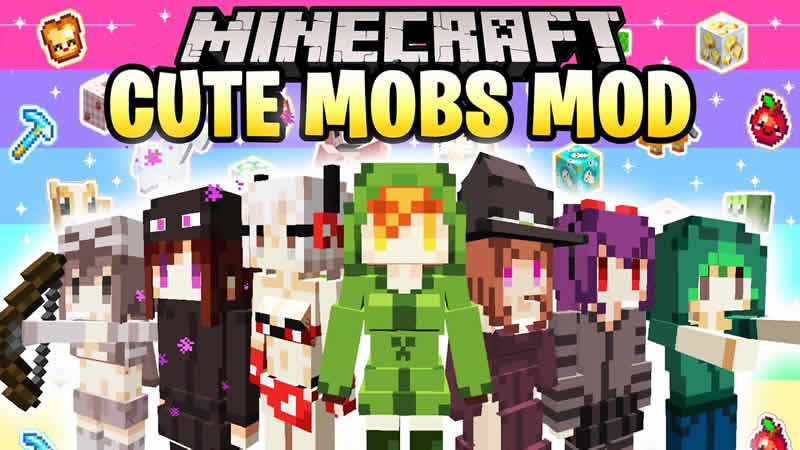 Cute Mob Models Mod for Minecraft