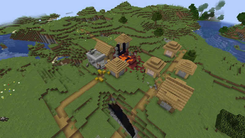 Portal in the Village Seed Screenshot