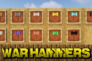 War Hammers Mod for Minecraft